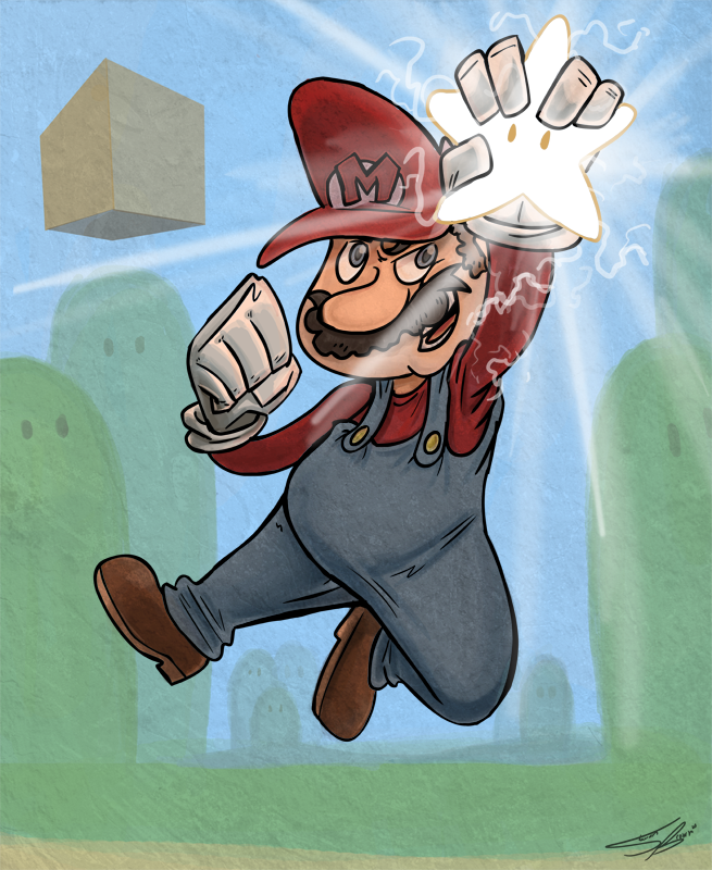 [Image: Super_Mario_Star_by_StevenRayBrown.png]