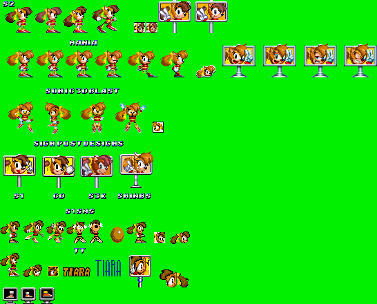 Custom / Edited - Sonic the Hedgehog Customs - Sonic (Sonic 1 Beta-Style) -  The Spriters Resource